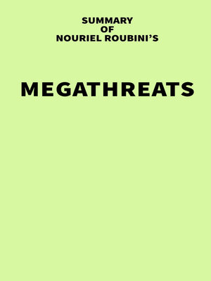 cover image of Summary of Nouriel Roubini's Megathreats